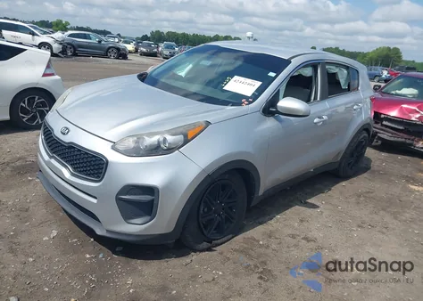 2017 Kia Sportage Lx from USA, damaged, VIN KNDPM3AC0H7192424